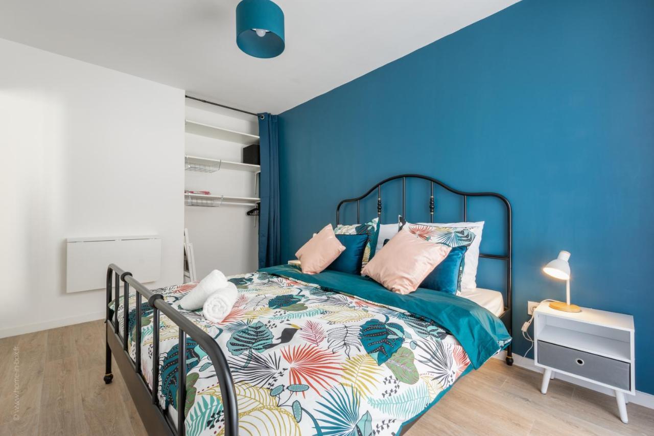 The Sunshine- Appart Cosy Proche Paris-Disney Avec Parking Prive Dans Residence Meaux Luaran gambar